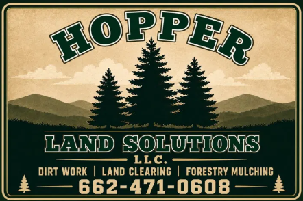 Hopper Land Solutions LLC — Land Clearing North Mississippi